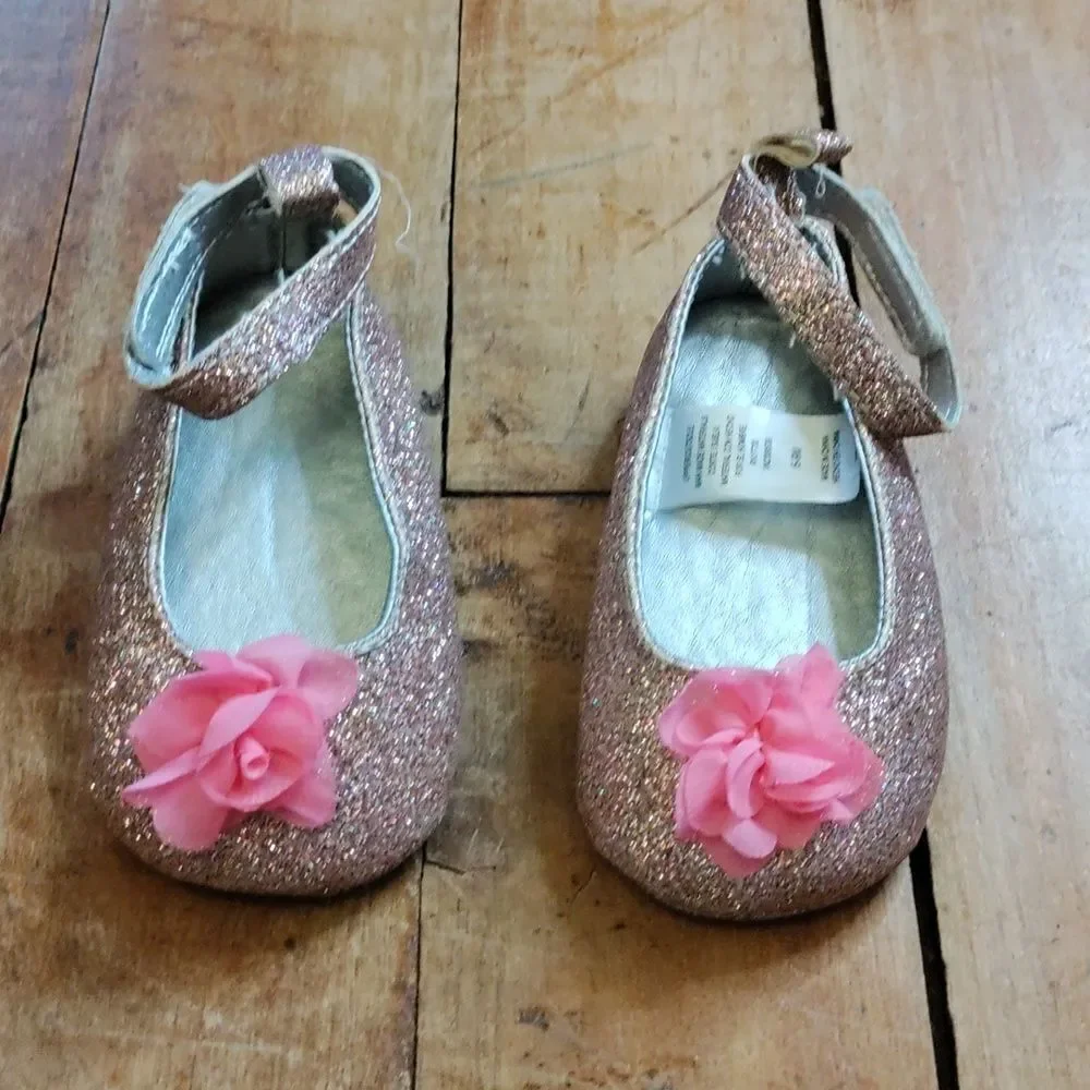 Glitter Shoes 6 To 9 Months Pink Party Shoes Dress Shoes Pictures Birthday